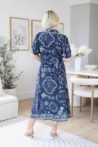 SHAREEN COLLECTIONS Shelley Midi Dress DRESSES