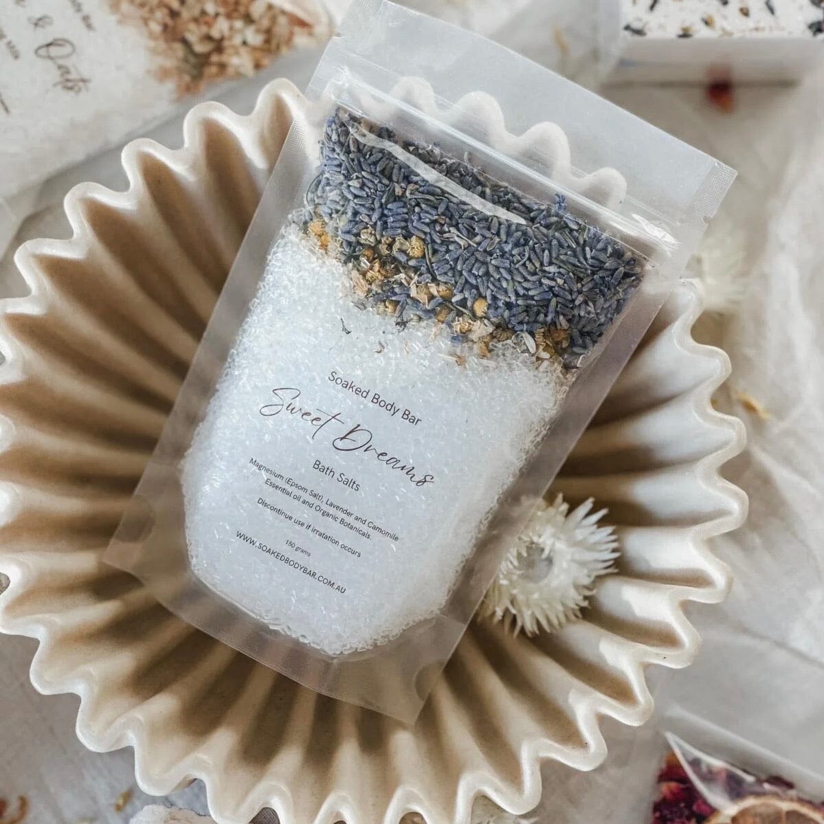 SOAKED BODY BAR Bath Salts - Sweet Dreams HOME & LIFESTYLE