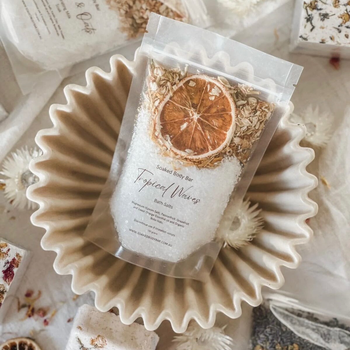 SOAKED BODY BAR Bath Salts - Tropical Waves HOME & LIFESTYLE