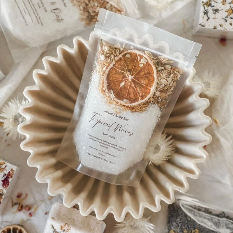 SOAKED BODY BAR Bath Salts - Tropical Waves HOME & LIFESTYLE