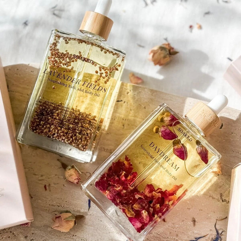SOAKED BODY BAR Nourishing Bath & Body Oil - Blushing Rose HOME & LIFESTYLE