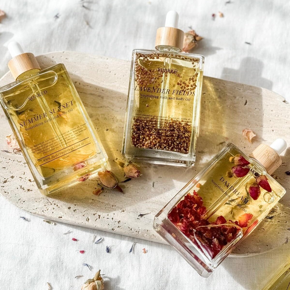 SOAKED BODY BAR Nourishing Bath & Body Oil - Daydream HOME & LIFESTYLE