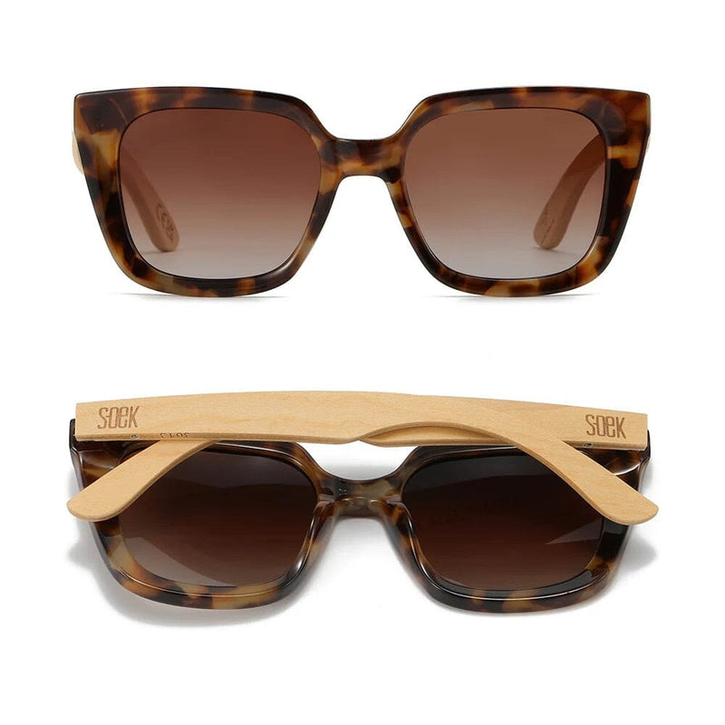 SOEK SUNGLASSES Soek Soluna Sunglasses - Mocha Tort ACCESSORIES