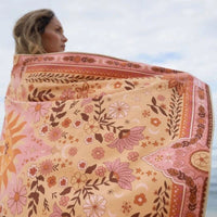 SOMERSIDE Boho Sun Sand Free Beach Towel HOME & LIFESTYLE