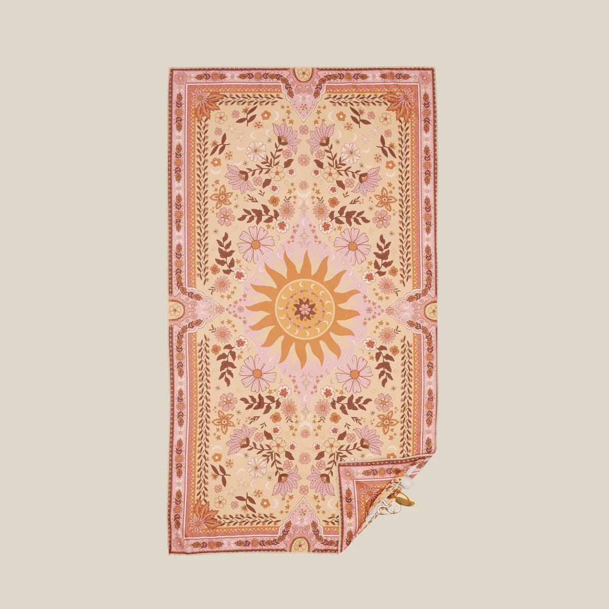 SOMERSIDE Boho Sun Sand Free Beach Towel HOME & LIFESTYLE