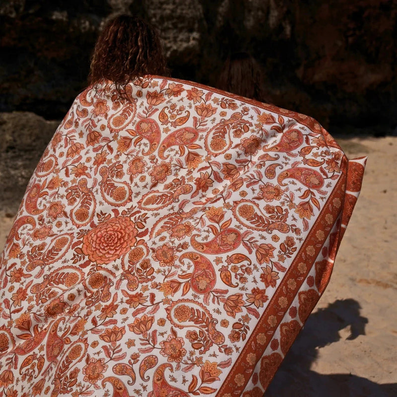 SOMERSIDE Marigold Quick Dry Beach Towel HOME & LIFESTYLE