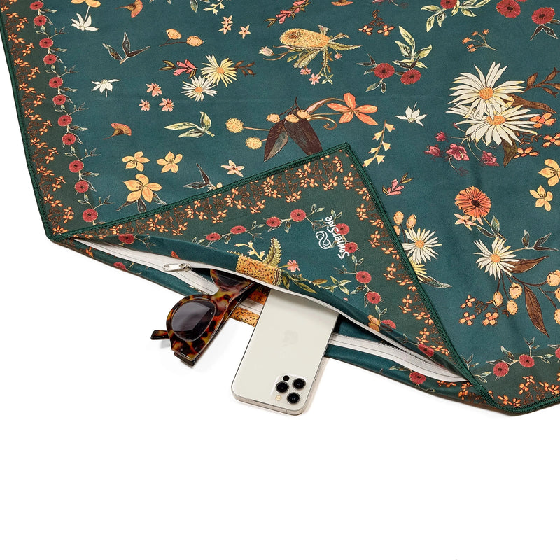 SOMERSIDE Native Botanical Sand Free Beach Towel HOME & LIFESTYLE