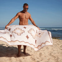 SOMERSIDE Tall Casablanca Quick Dry Beach Towel HOME & LIFESTYLE
