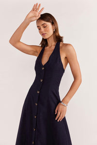 STAPLE THE LABEL Alora Halter Dress DRESSES