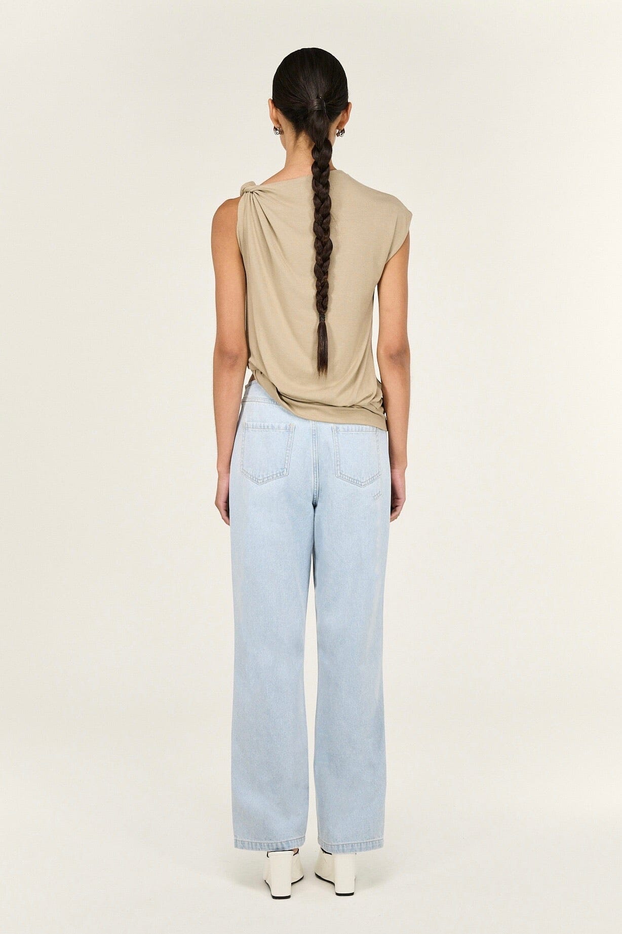 STAPLE THE LABEL Anouk Mid Rise Jeans BOTTOMS