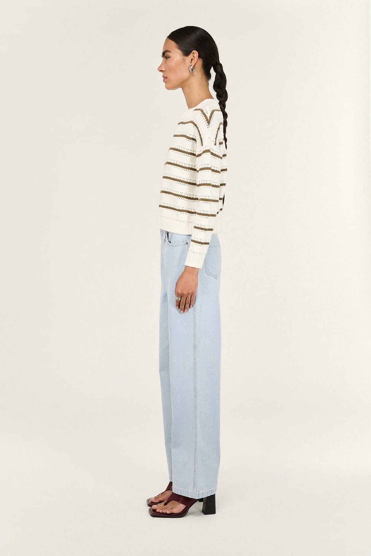 STAPLE THE LABEL Anouk Mid Rise Jeans BOTTOMS