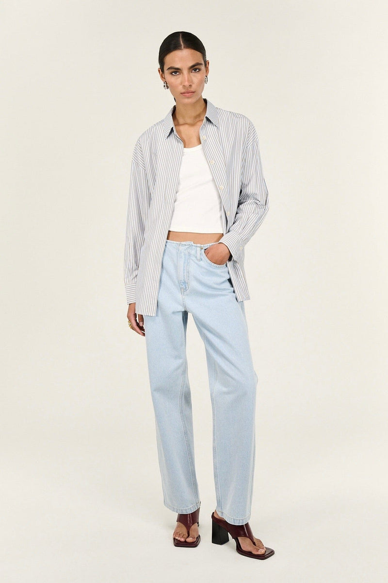 STAPLE THE LABEL Anouk Mid Rise Jeans BOTTOMS