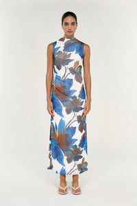 STAPLE THE LABEL Aria Mesh Midi Dress DRESSES