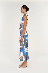 STAPLE THE LABEL Aria Mesh Midi Dress DRESSES