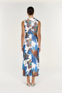 STAPLE THE LABEL Aria Mesh Midi Dress DRESSES
