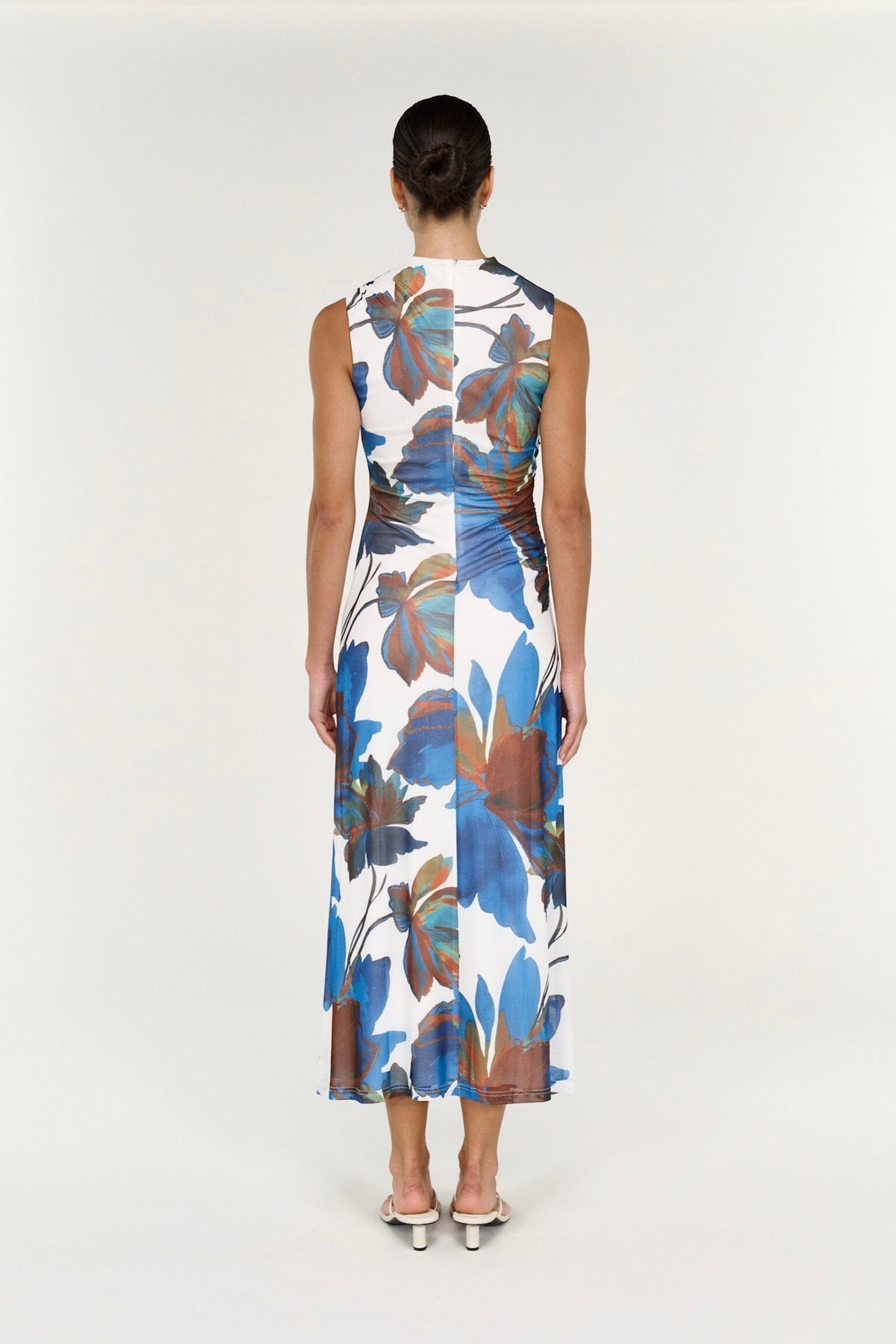 STAPLE THE LABEL Aria Mesh Midi Dress DRESSES