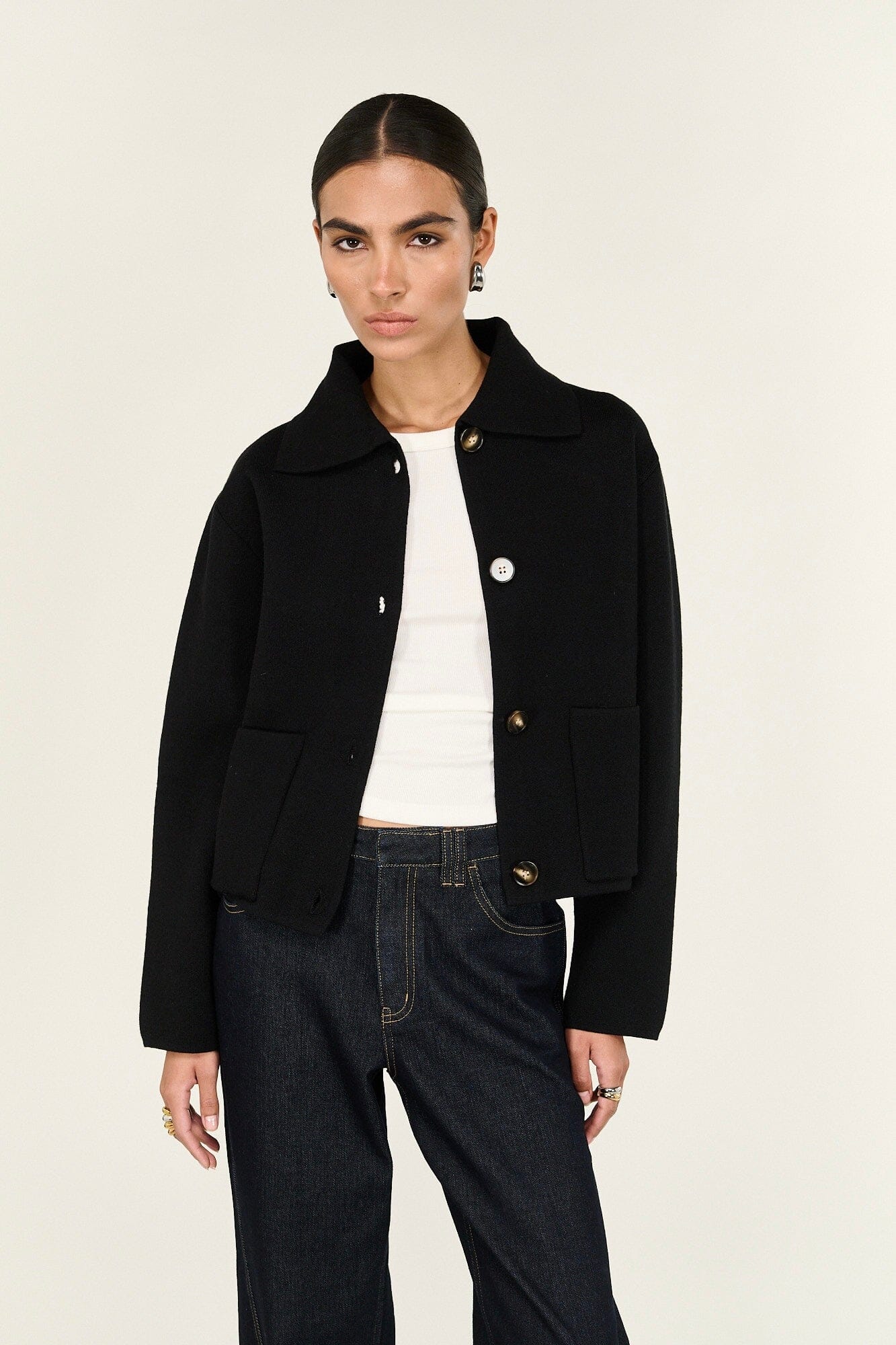 STAPLE THE LABEL Aura Knit Jacket JACKET