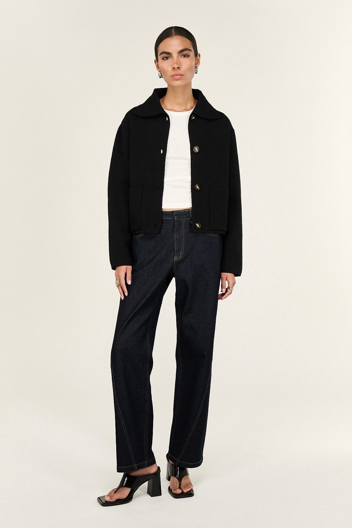 STAPLE THE LABEL Aura Knit Jacket JACKET