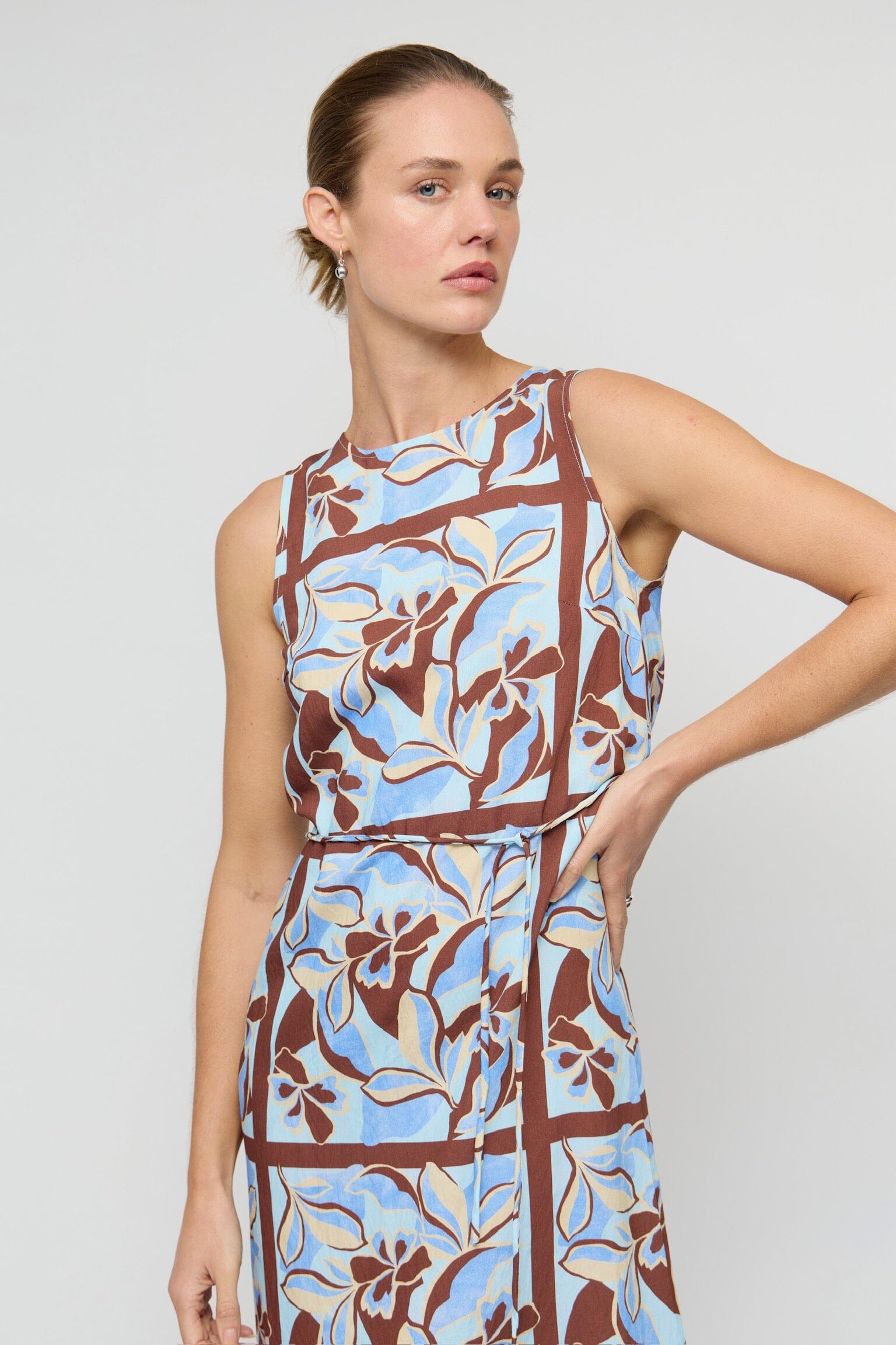 STAPLE THE LABEL Cielo Sheath Midi Dress DRESSES