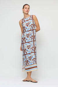 STAPLE THE LABEL Cielo Sheath Midi Dress DRESSES