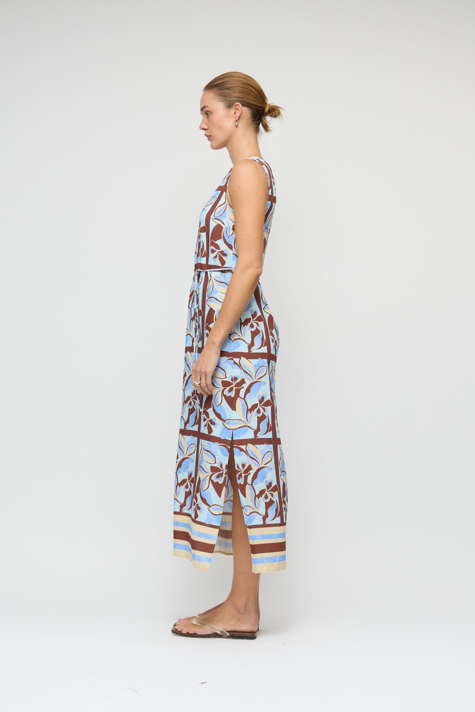 STAPLE THE LABEL Cielo Sheath Midi Dress DRESSES