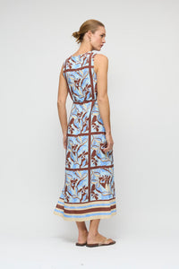 STAPLE THE LABEL Cielo Sheath Midi Dress DRESSES