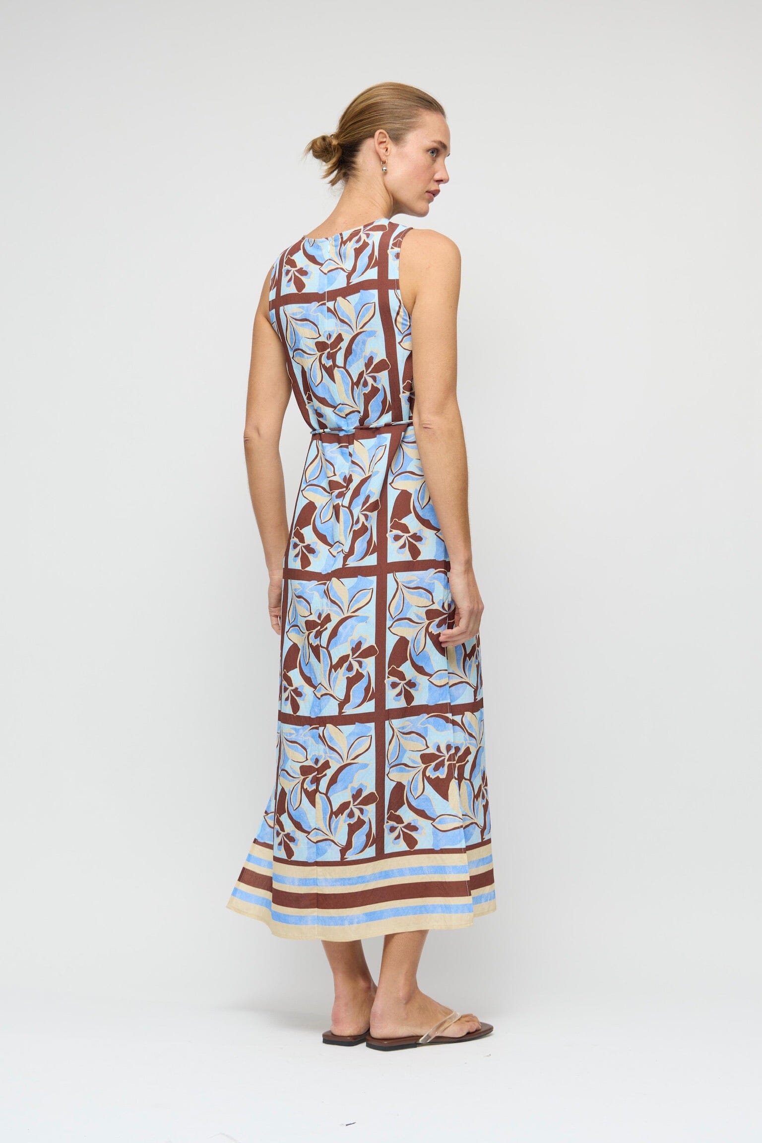 STAPLE THE LABEL Cielo Sheath Midi Dress DRESSES