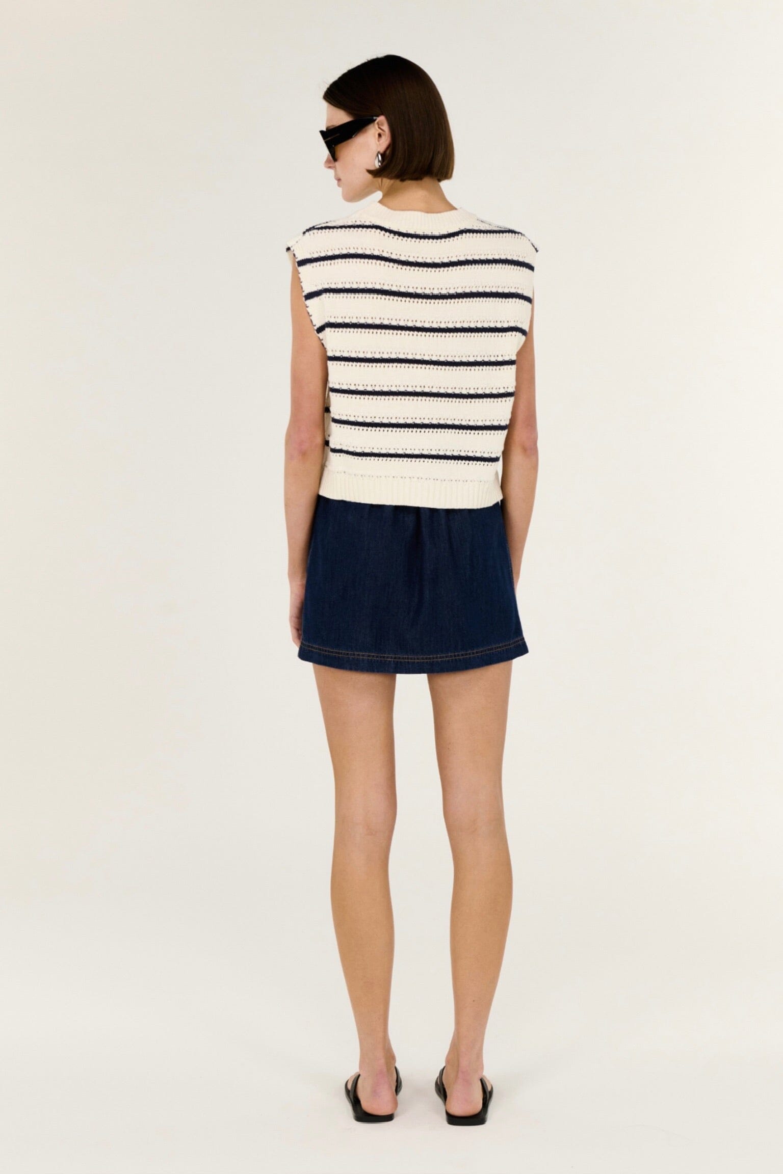 STAPLE THE LABEL Darcy Knit Tank TOPS