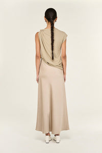 STAPLE THE LABEL Dusk Bias Maxi Skirt BOTTOMS