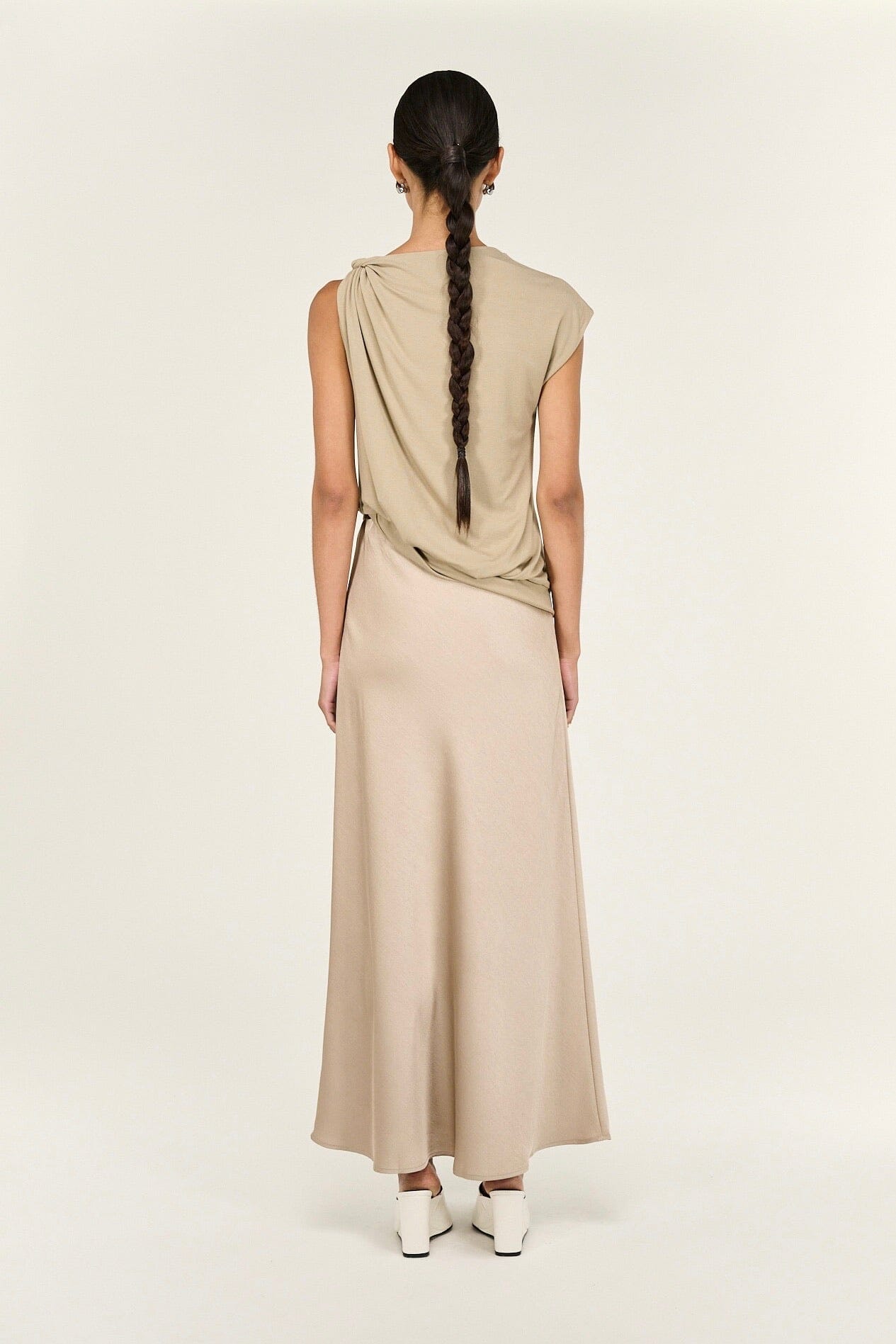 STAPLE THE LABEL Dusk Bias Maxi Skirt BOTTOMS