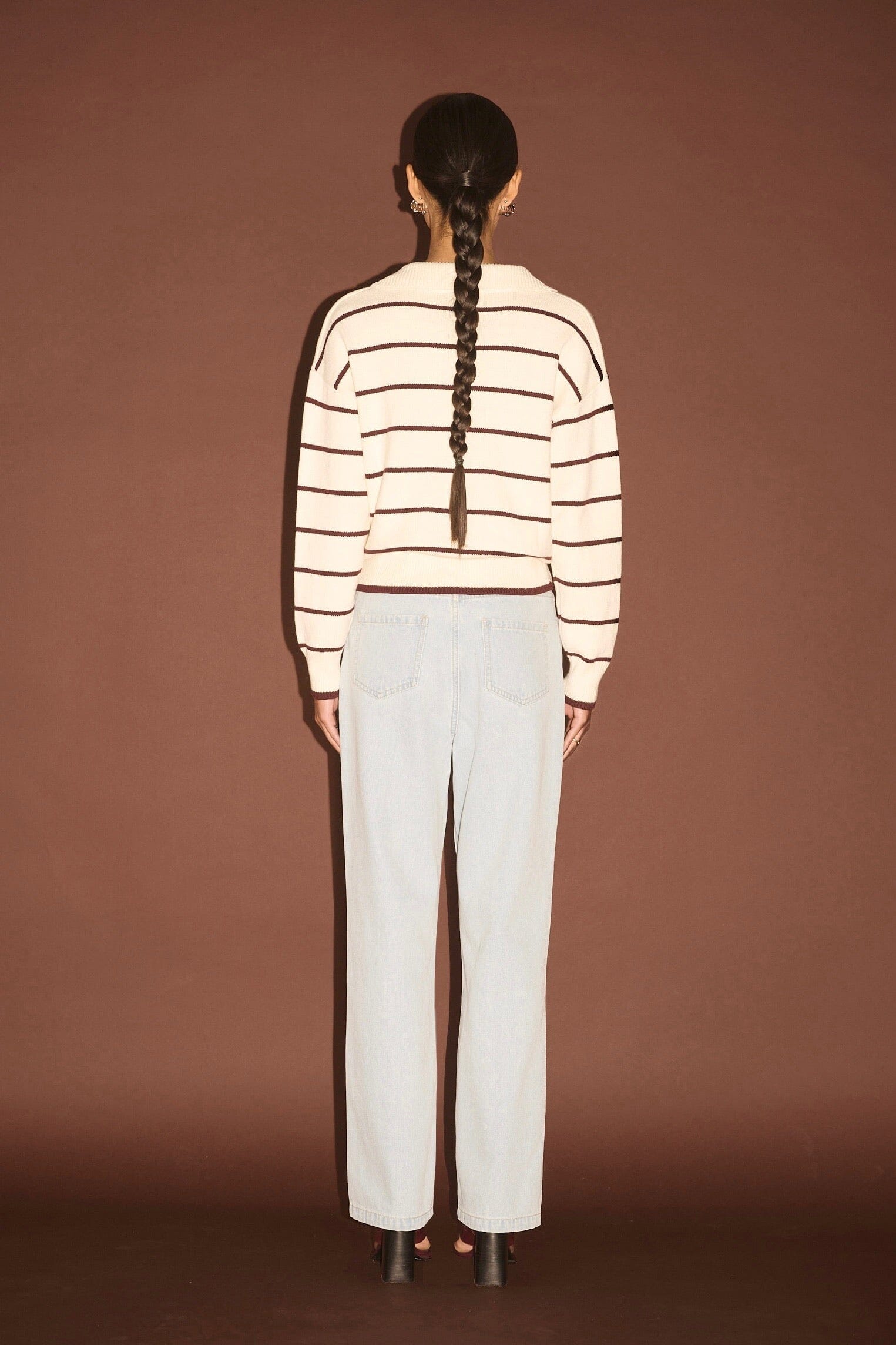 STAPLE THE LABEL Elara Polo Jumper TOPS