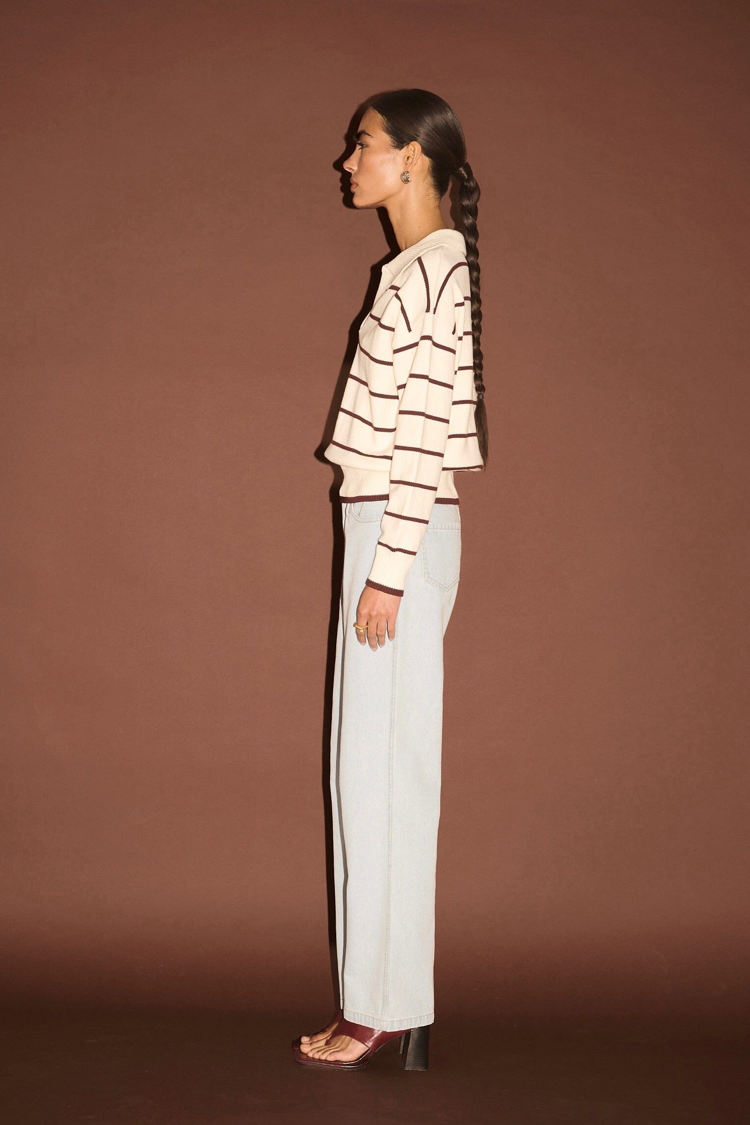STAPLE THE LABEL Elara Polo Jumper TOPS
