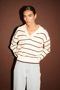 STAPLE THE LABEL Elara Polo Jumper TOPS