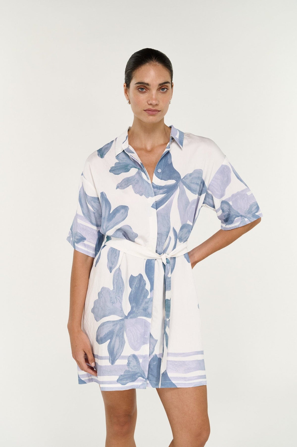 STAPLE THE LABEL Elody Mini Shirtdress DRESSES
