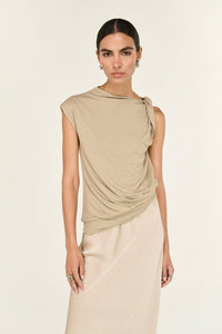 STAPLE THE LABEL Eva Twist Detail Top TOPS