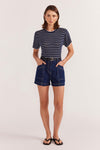 STAPLE THE LABEL Luca Denim Shorts BOTTOMS