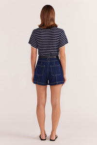 STAPLE THE LABEL Luca Denim Shorts BOTTOMS