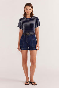 STAPLE THE LABEL Luca Denim Shorts BOTTOMS