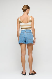 STAPLE THE LABEL Noa Denim Shorts BOTTOMS