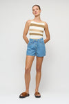 STAPLE THE LABEL Noa Denim Shorts BOTTOMS