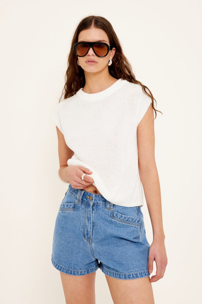 STAPLE THE LABEL Noa Denim Shorts BOTTOMS