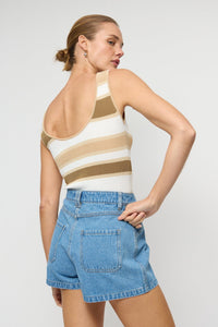 STAPLE THE LABEL Noa Denim Shorts BOTTOMS