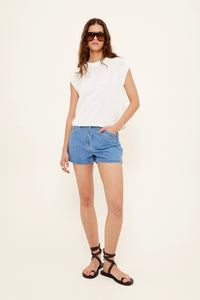 STAPLE THE LABEL Noa Denim Shorts BOTTOMS