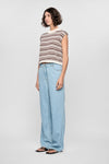 STAPLE THE LABEL Palmer Stripe Knit Tank TOPS