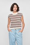 STAPLE THE LABEL Palmer Stripe Knit Tank TOPS