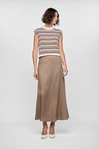 STAPLE THE LABEL Palmer Stripe Knit Tank TOPS