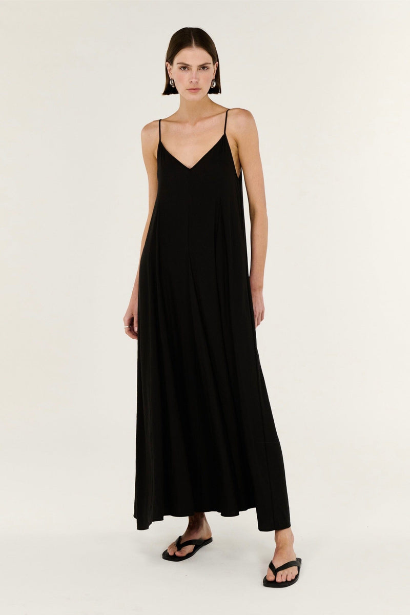 STAPLE THE LABEL Seren V Neck Maxi Dress DRESSES