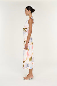 STAPLE THE LABEL Valea Mesh Midi Dress DRESSES