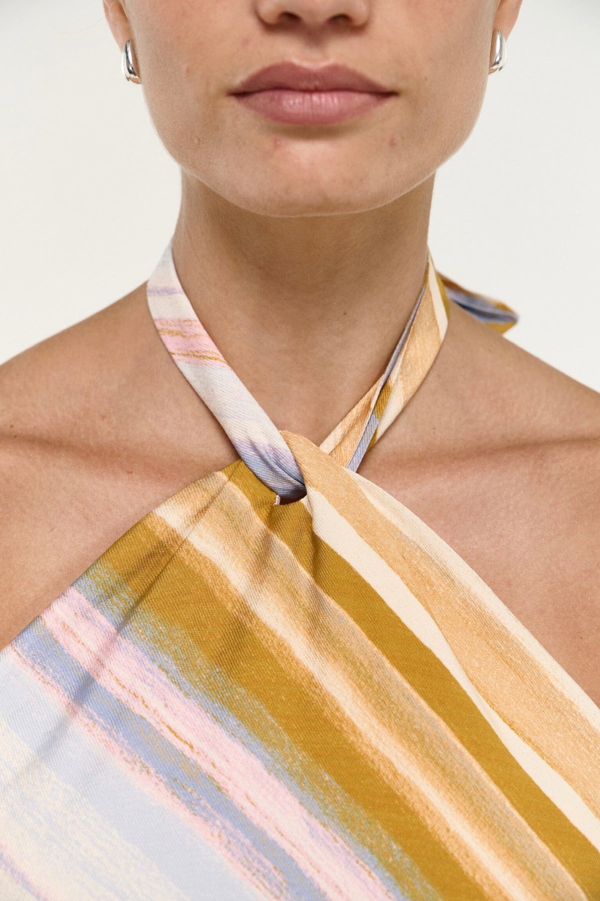 STAPLE THE LABEL Veda Halter Top TOPS