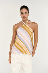 STAPLE THE LABEL Veda Halter Top TOPS
